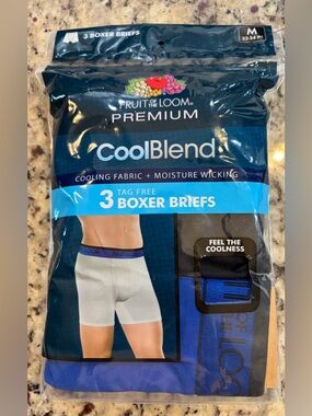 Fruit of the Loom CoolBlend 3-Pack Boxer Briefs
